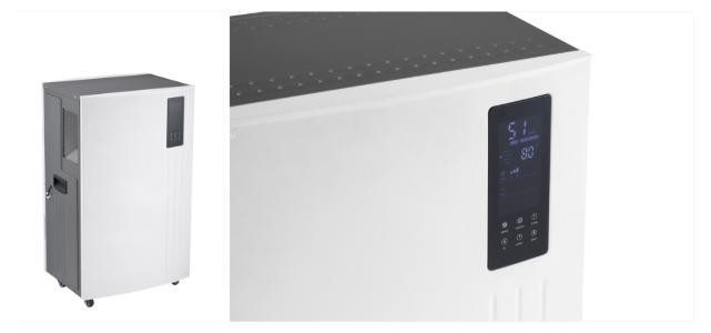 Humidistat 내장 상업용 품질 탈습기 교체 가능한 공기 필터 70 피트