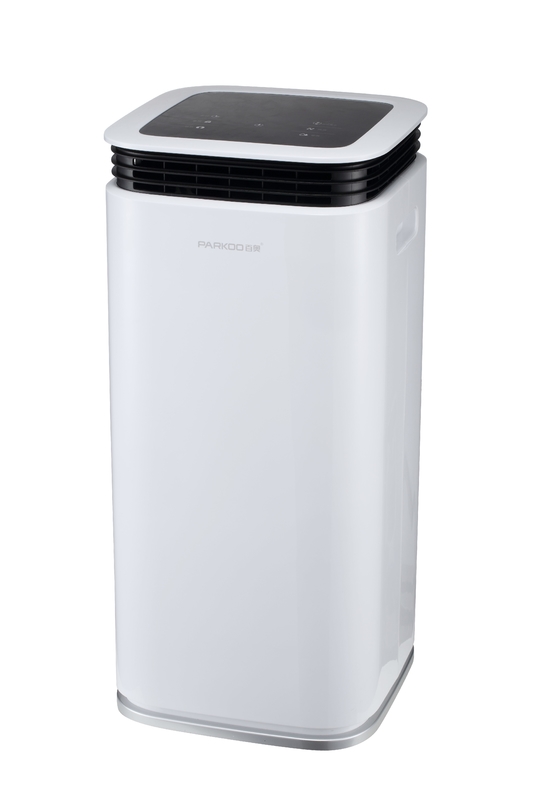 16L 숨겨진 화면 LED 홈 탈습기 2.2L 탱크 타워 360° 풍수점 스마트 습도 터치 제어