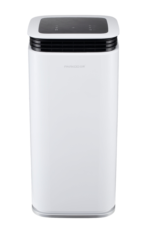 18 피트 LED 가정용 공기 탈습기 2.2L 탱크 타워 풀 터치 디스플레이 습도 제어