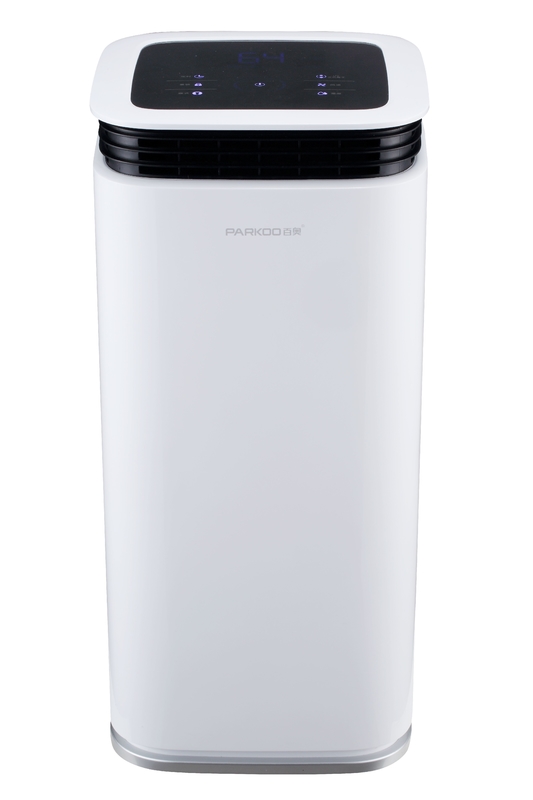 18 피트 LED 가정용 공기 탈습기 2.2L 탱크 타워 풀 터치 디스플레이 습도 제어