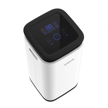 16L 숨겨진 화면 LED 홈 탈습기 2.2L 탱크 타워 360° 풍수점 스마트 습도 터치 제어