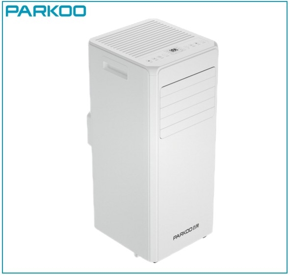 110V 115V 10000 BTU 저소음 모바일 에어컨 고정되지 않은 에어컬러 플리커 버튼 소프트 프레스 컨트롤 패널
