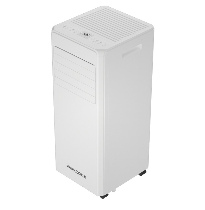 110V 115V 10000 BTU 저소음 모바일 에어컨 고정되지 않은 에어컬러 플리커 버튼 소프트 프레스 컨트롤 패널