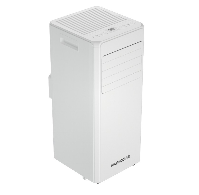 110V 115V 10000 BTU 저소음 모바일 에어컨 고정되지 않은 에어컬러 플리커 버튼 소프트 프레스 컨트롤 패널