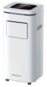 10000 BTU 115V 휴대용 에어컨 PARKOO 블루 워크 센스 라이트