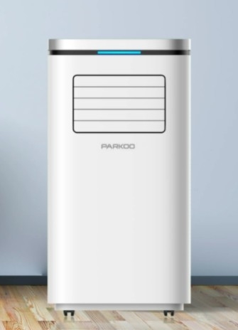 115V 10000 BTU/H 냉장기 R32 증발용 모바일 에어컨 터치 스크린 전면 센스 라이트